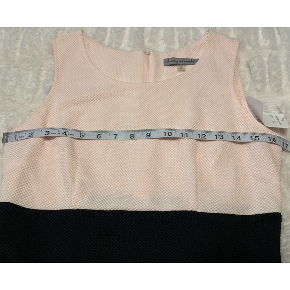 Danny and Nicole Straight & Pencil Midi Dress Polyester Blend Women's Size 6 - Picture 9 of 16